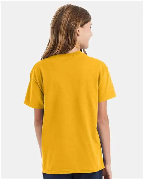 Hanes 5450 Authentic Youth T-shirt - Gold