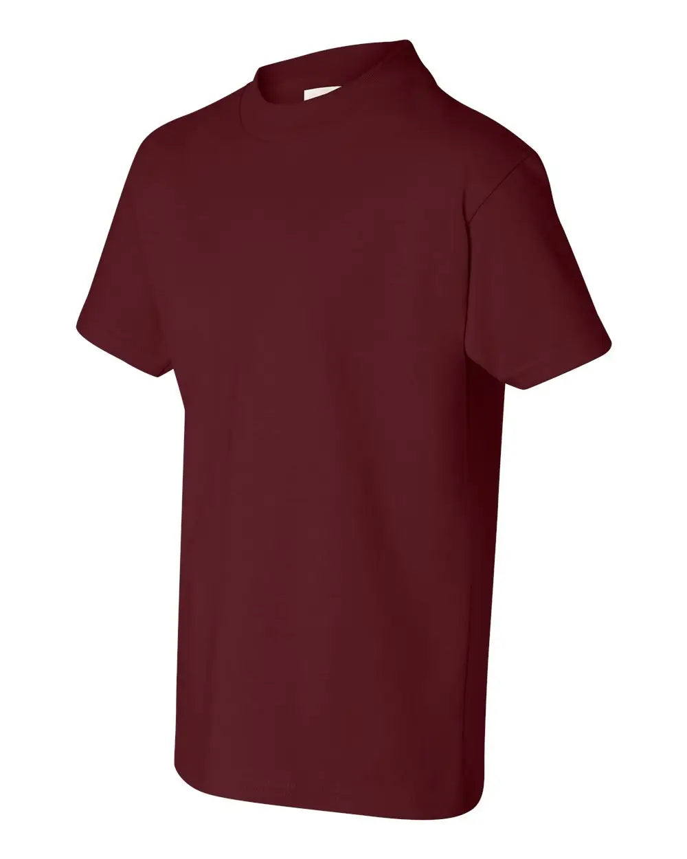 Hanes 5450 Authentic Youth T-shirt - Maroon - Xs