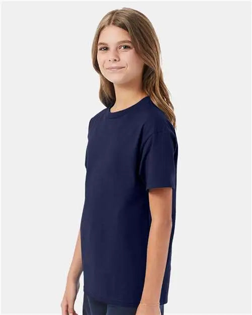 Hanes 5450 Authentic Youth T-shirt - Navy