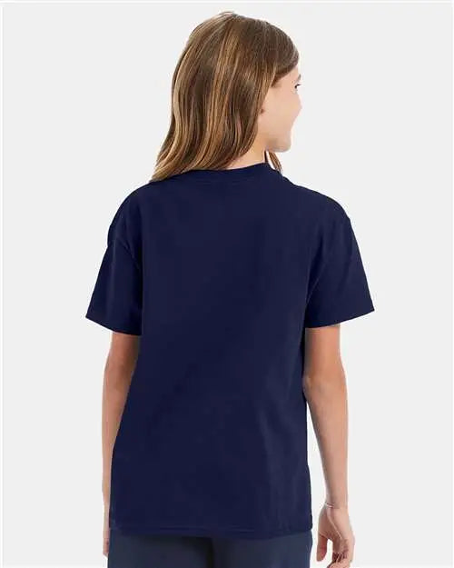 Hanes 5450 Authentic Youth T-shirt - Navy