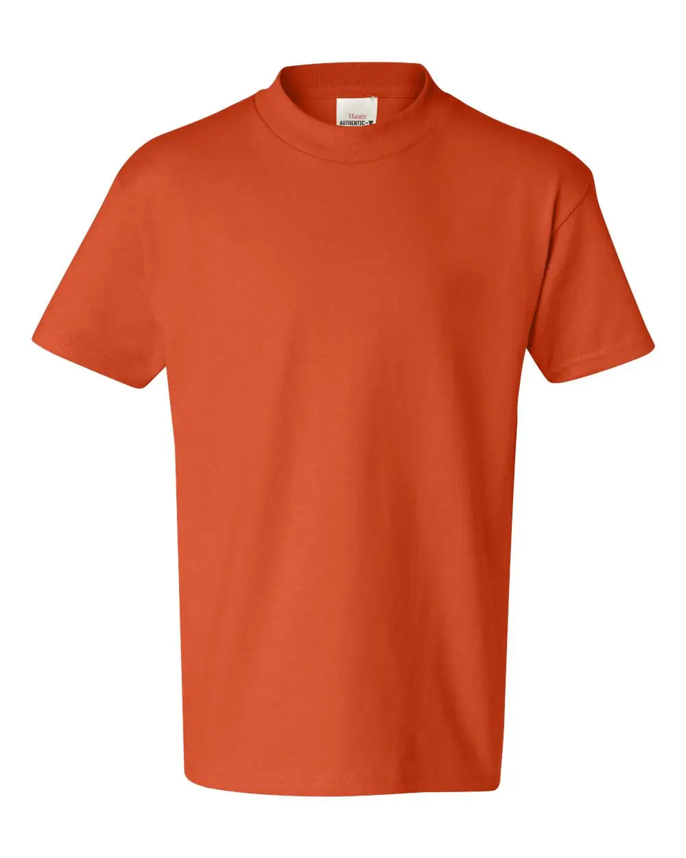 Hanes 5450 Authentic Youth T-shirt - Orange - Forest / Xs
