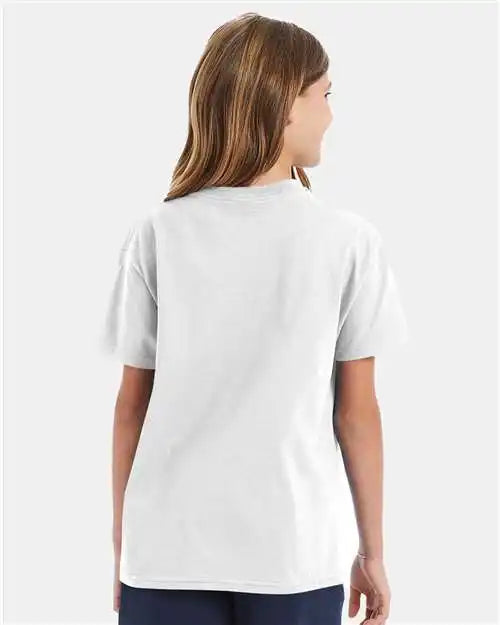 Hanes 5450 Authentic Youth T-shirt - White
