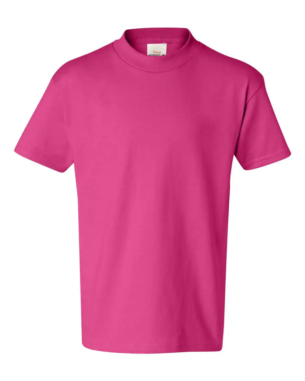 Hanes 5450 Authentic Youth T-shirt - Wow Pink - Xs