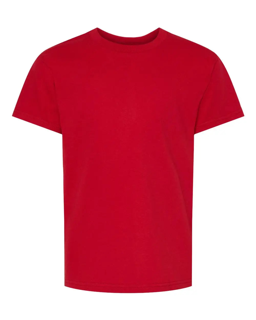Hanes 5480 Essential-t Youth T-shirt - Athletic Crimson - Cardinal / Xs