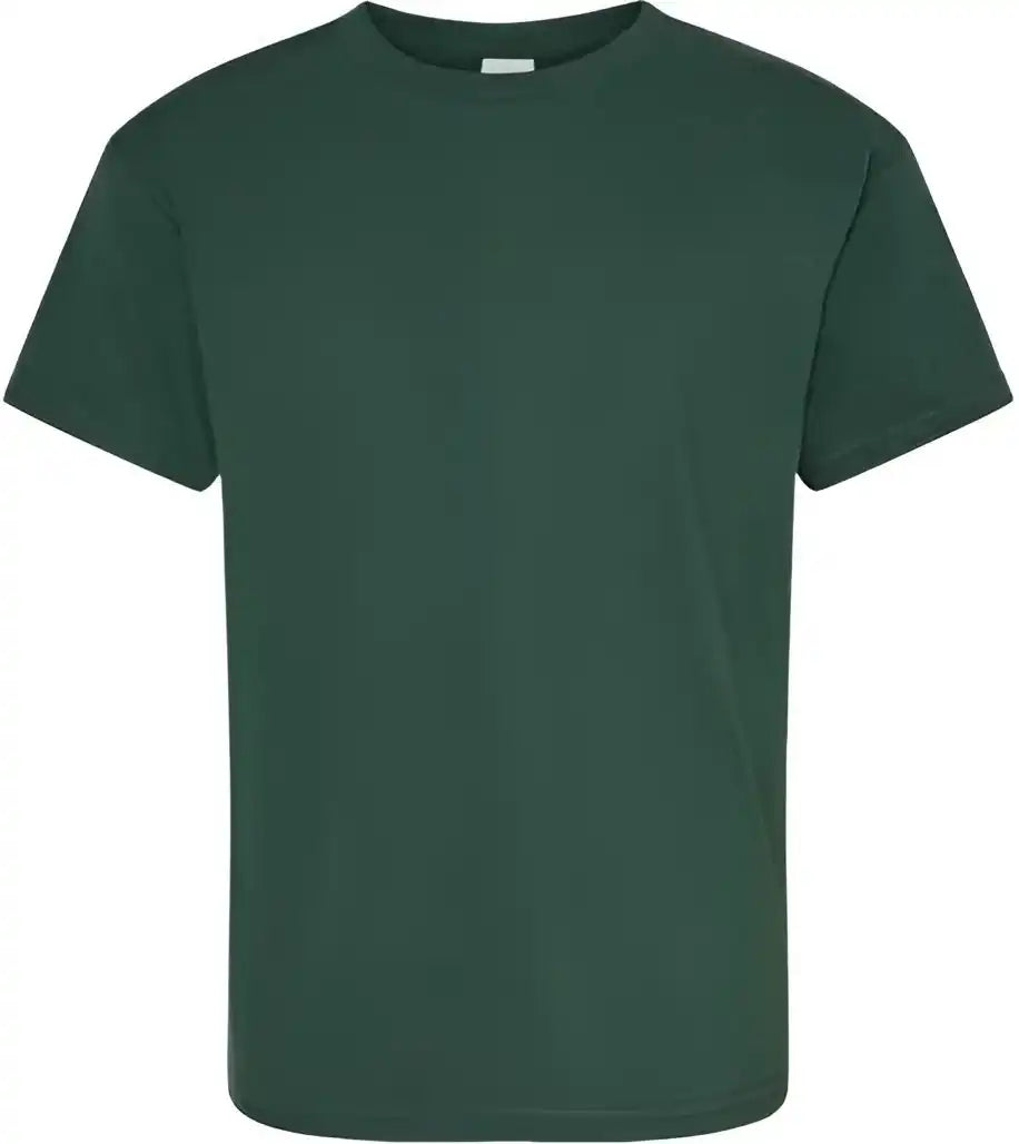 Hanes 5480 Essential t Youth Shirt Athletic Dark Green
