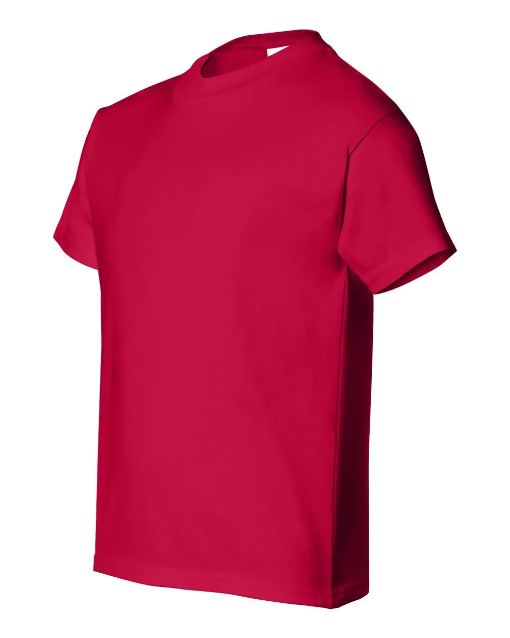 Hanes 5480 Essential-t Youth T-shirt - Deep Red - Xs