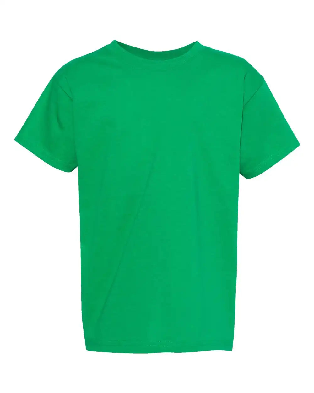 Hanes 5480 Essential-t Youth T-shirt - Kelly Green - Xs