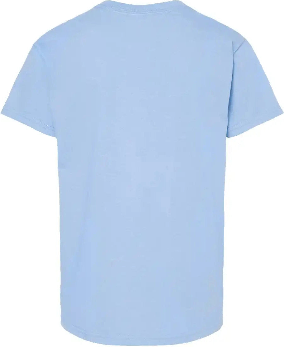 Hanes 5480 Essential-t Youth T-shirt - Light Blue - Xs