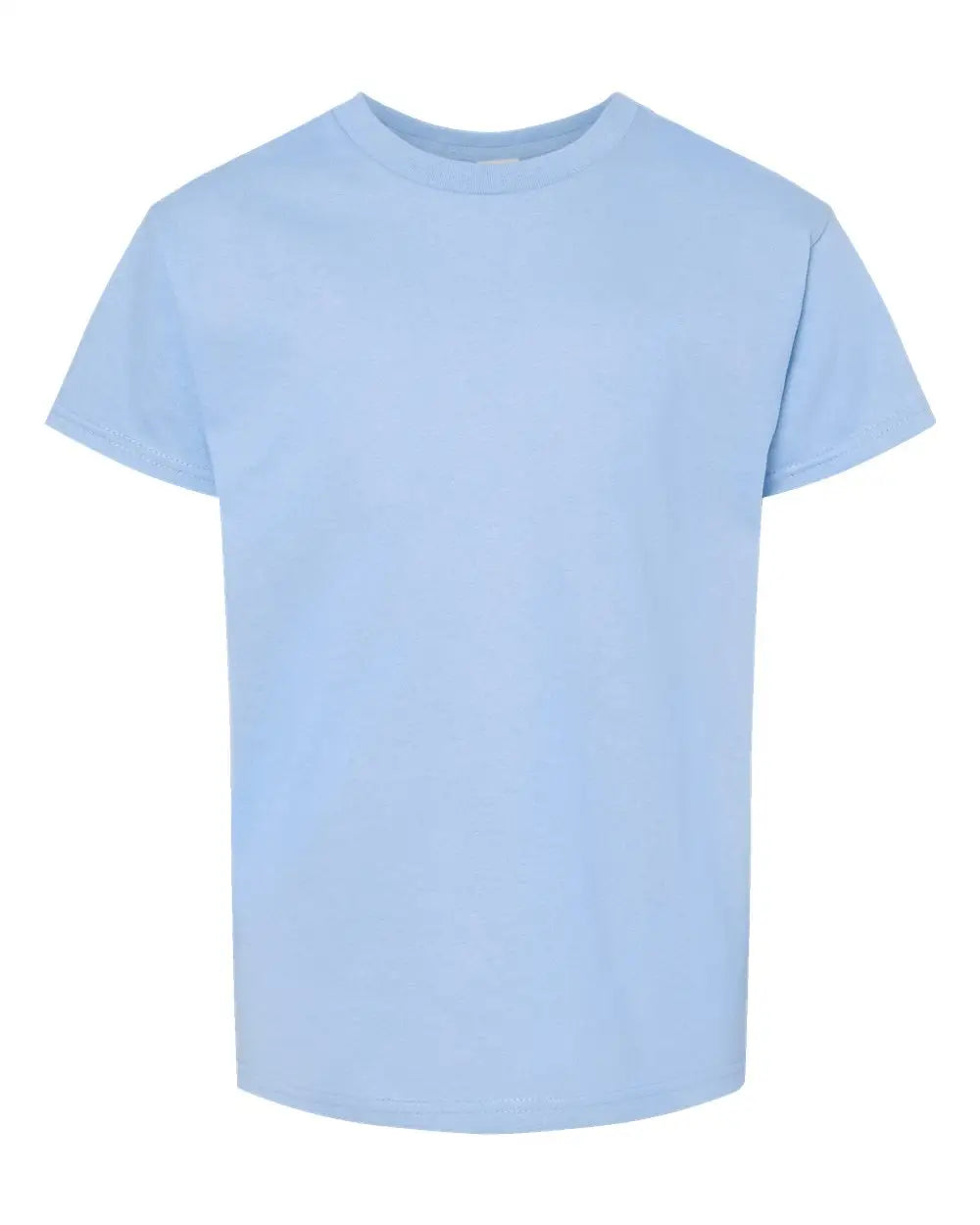 Hanes 5480 Essential-t Youth T-shirt - Light Blue - Ice / Xs