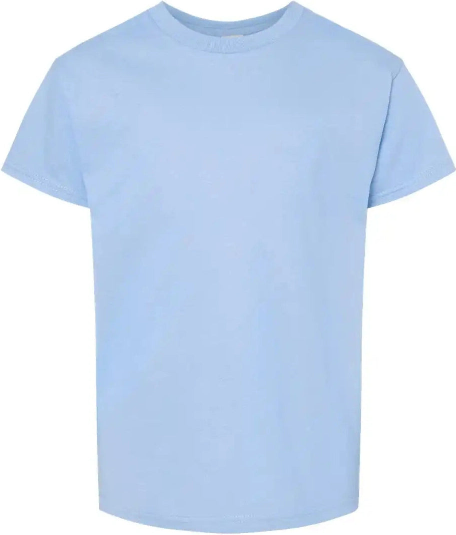 Hanes 5480 Essential-t Youth T-shirt - Light Blue - Xs