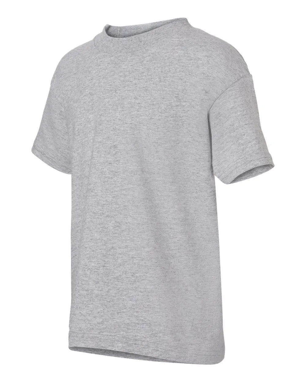 Hanes 5480 Essential-t Youth T-shirt - Light Steel - Gray / Xs
