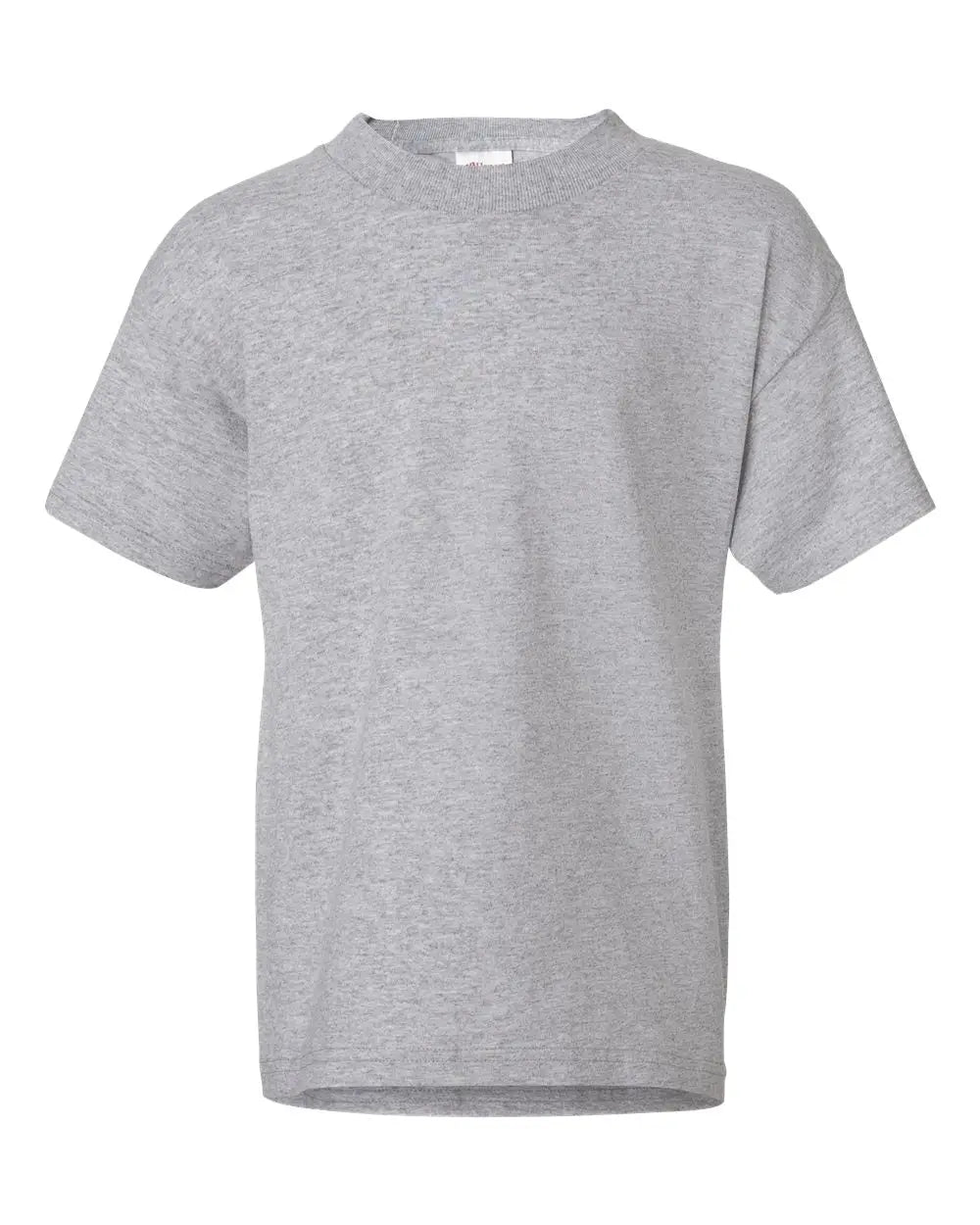 Hanes 5480 Essential-t Youth T-shirt - Light Steel - Gray / Xs