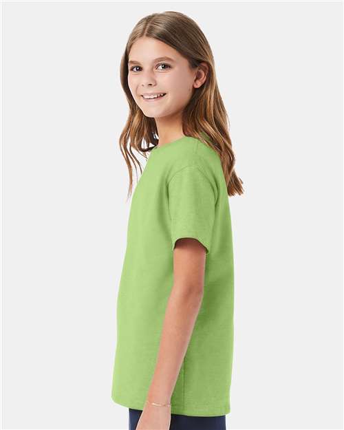 Hanes 5480 Essential-t Youth T-shirt - Lime
