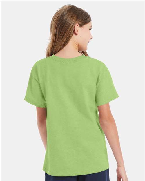 Hanes 5480 Essential-t Youth T-shirt - Lime
