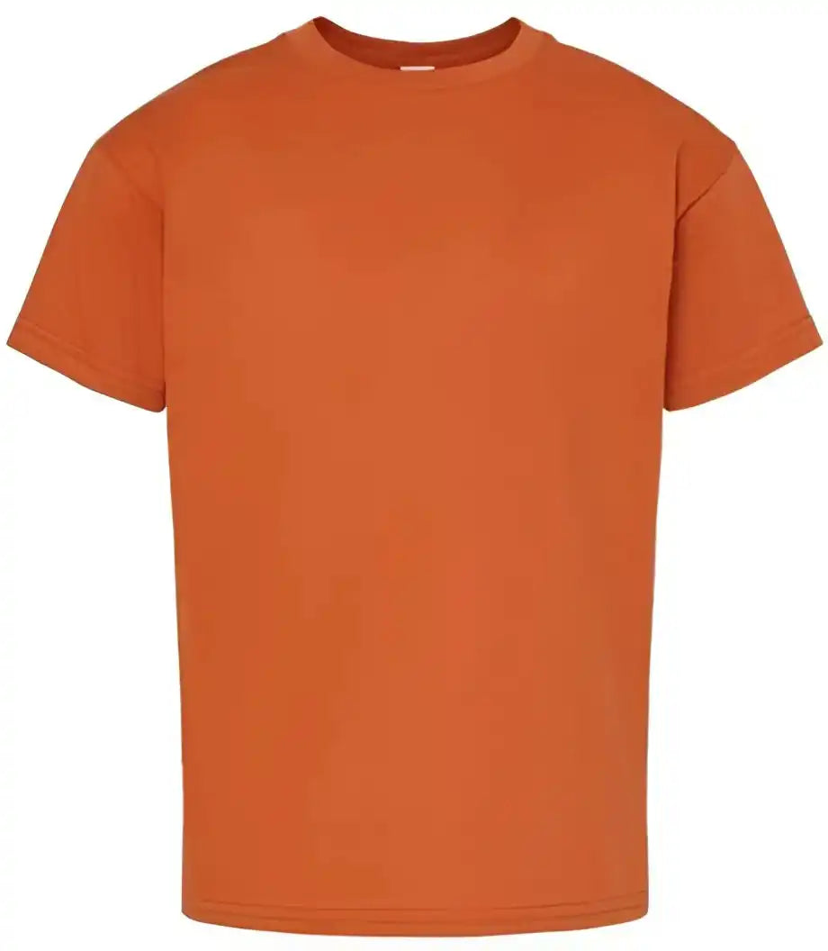 Hanes 5480 Essential t Youth Shirt Texas Orange