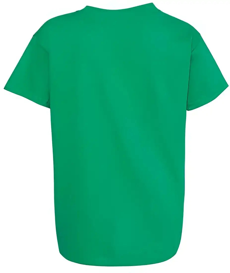 Hanes 5480 Essential t Youth Short Sleeve Shirt Kelly Green