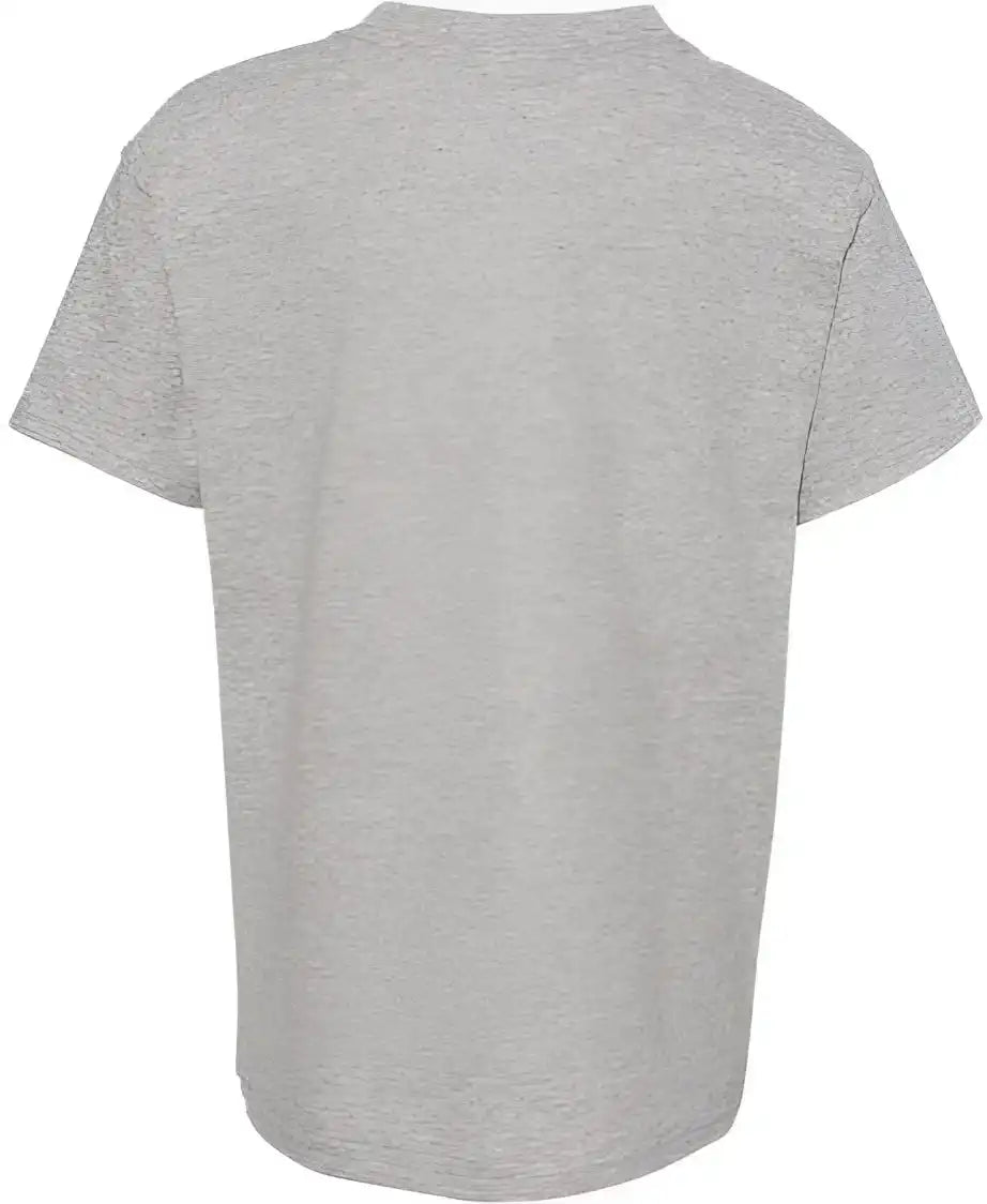Hanes 5480 Essential-t Youth Short Sleeve T-shirt - Oxford Grey