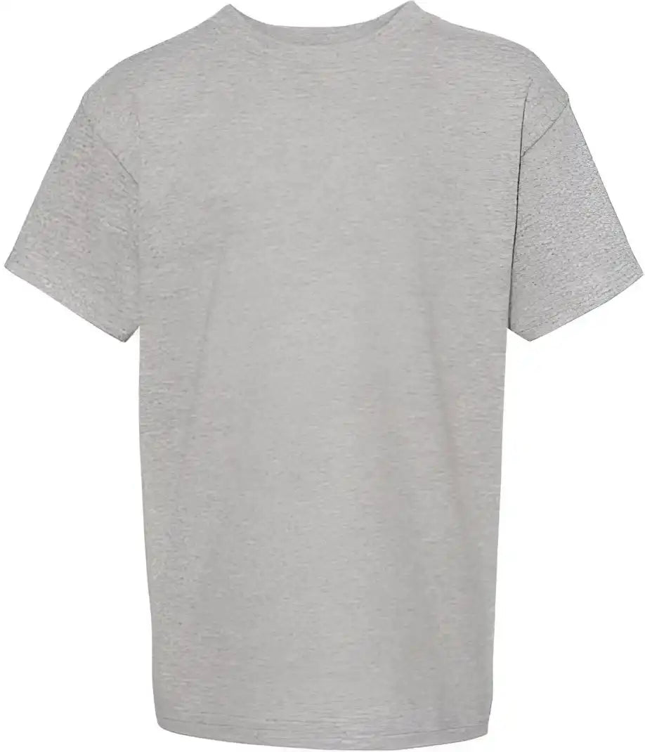 Hanes 5480 Essential-t Youth Short Sleeve T-shirt - Oxford Grey