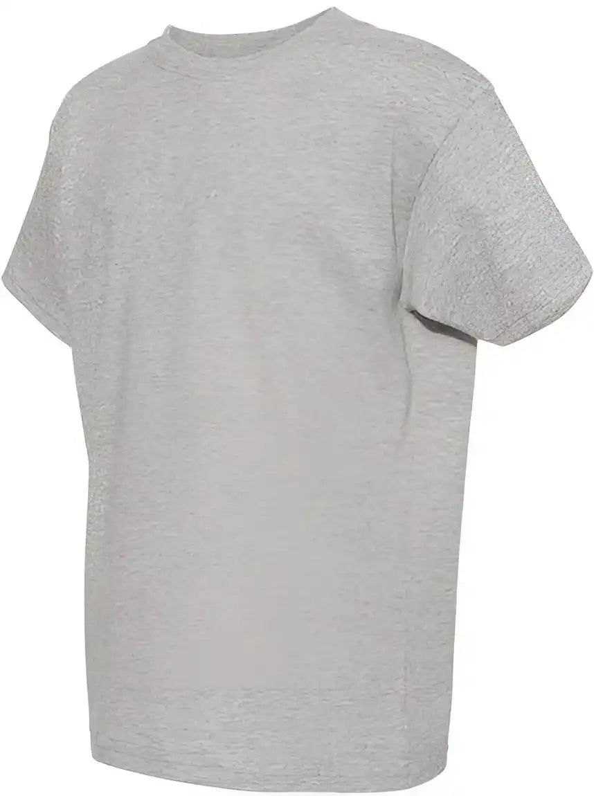 Hanes 5480 Essential-t Youth Short Sleeve T-shirt - Oxford Grey