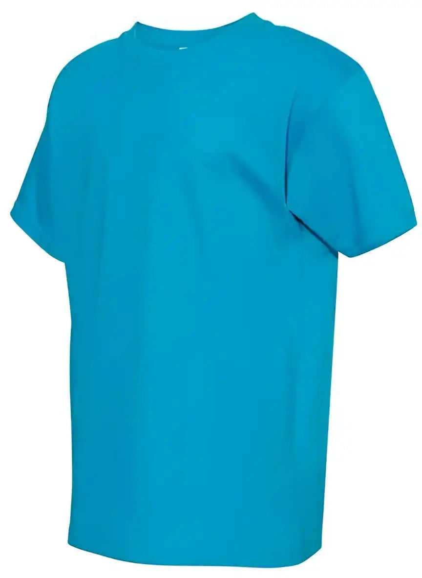Hanes 5480 Essential t Youth Short Sleeve Shirt Teal