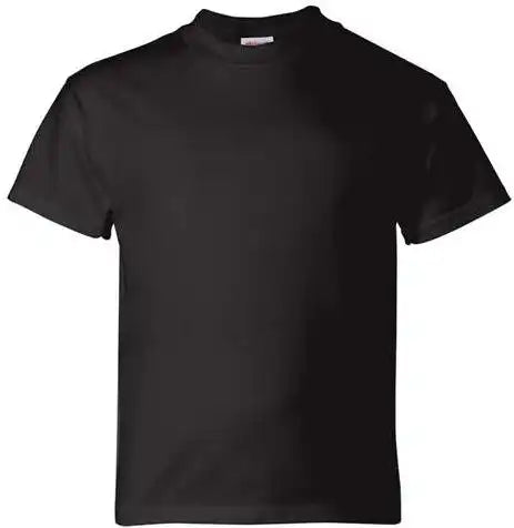 Hanes 5480 Essential t Youth Short Sleeve Shirt Black
