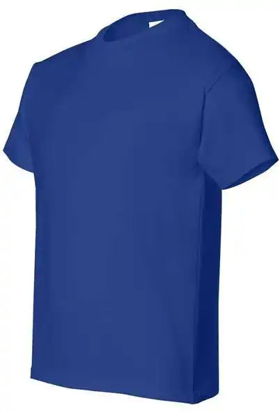 Hanes 5480 Essential t Youth Short Sleeve Shirt Deep Royal