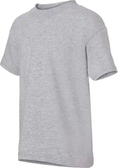 Hanes 5480 Essential t Youth Short Sleeve Shirt Light Steel