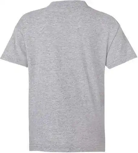 Hanes 5480 Essential t Youth Short Sleeve Shirt Light Steel