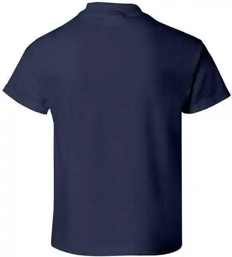 Hanes 5480 Essential t Youth Short Sleeve Shirt Navy
