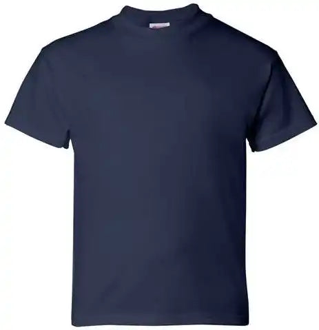 Hanes 5480 Essential t Youth Short Sleeve Shirt Navy