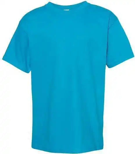 Hanes 5480 Essential-t Youth Short Sleeve T-shirt - Teal