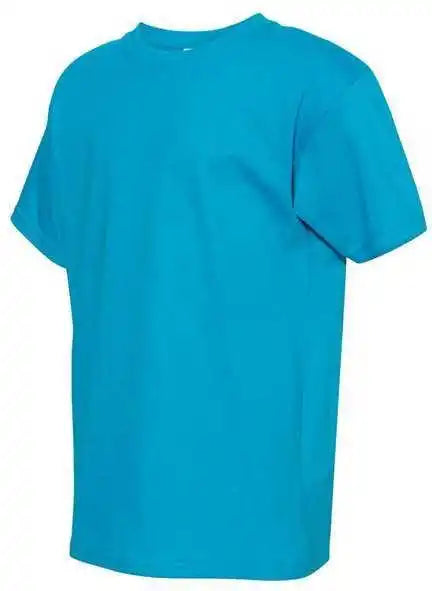 Hanes 5480 Essential-t Youth Short Sleeve T-shirt - Teal