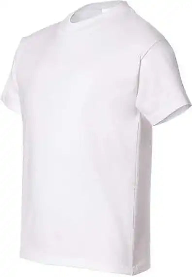 Hanes 5480 Essential t Youth Short Sleeve Shirt White