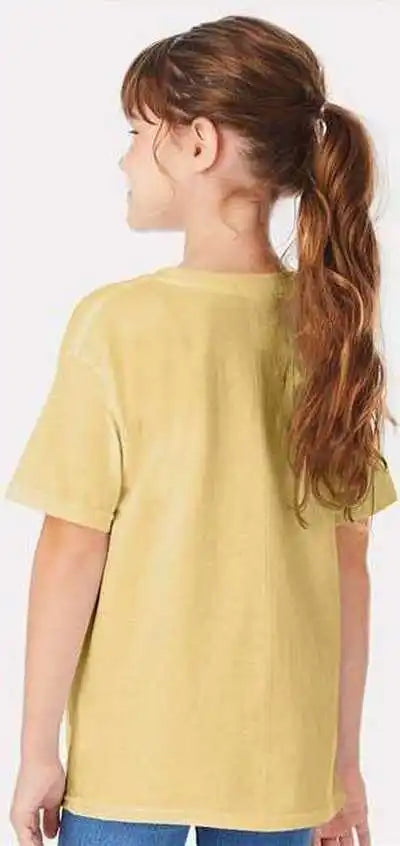 Hanes 5480 Essential t Youth Shirt Athletic Gold