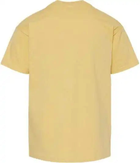 Hanes 5480 Essential t Youth Shirt Athletic Gold