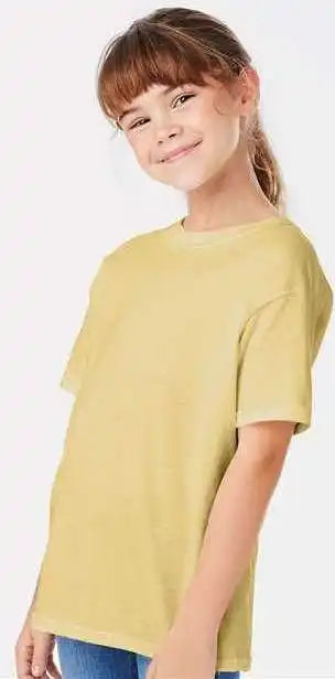 Hanes 5480 Essential t Youth Shirt Athletic Gold