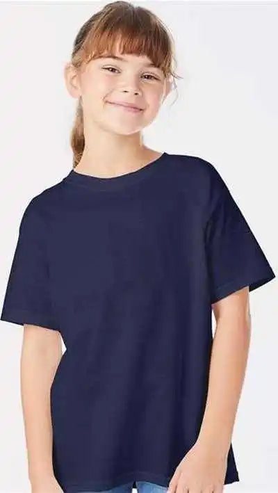 Hanes 5480 Essential t Youth Shirt Athletic Navy