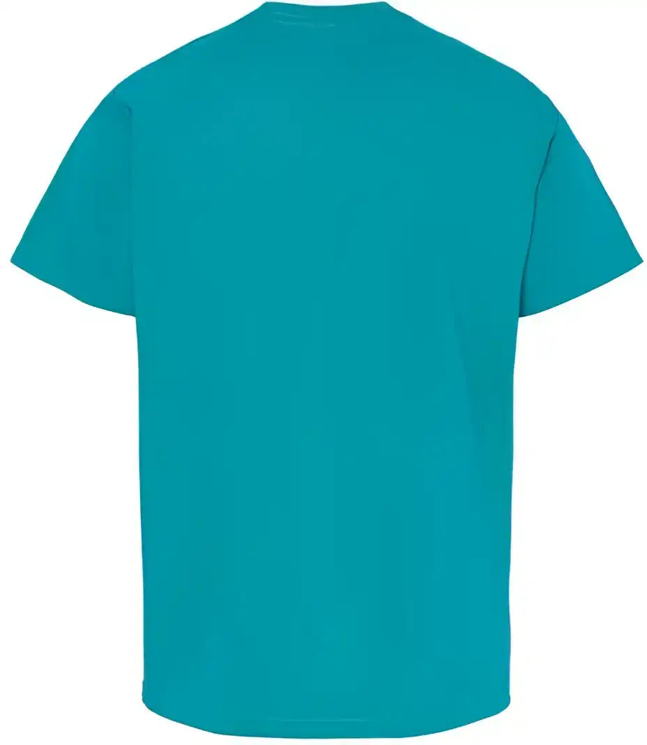 Hanes 5480 Essential t Youth Shirt Athletic Teal