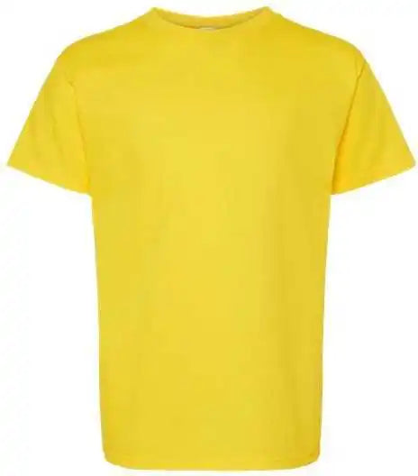 Hanes 5480 Essential-t Youth T-shirt - Athletic Yellow