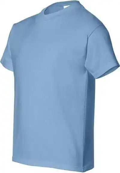 Hanes 5480 Essential t Youth Shirt Light Blue
