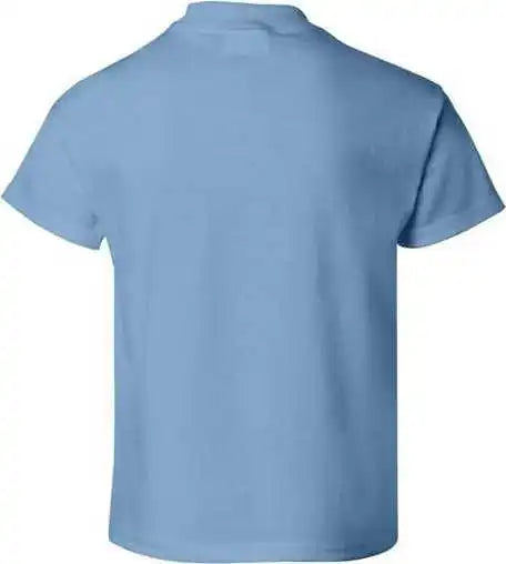 Hanes 5480 Essential t Youth Shirt Light Blue