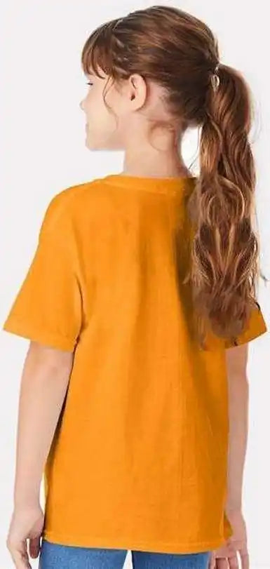 Hanes 5480 Essential t Youth Shirt Tennessee Orange