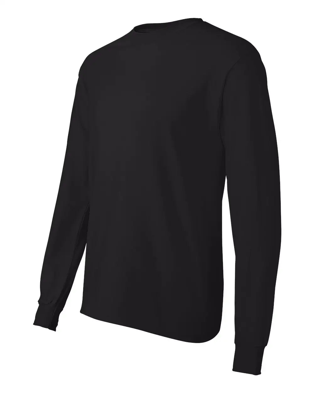 Hanes 5586 Authentic Long Sleeve T-shirt - Black - s