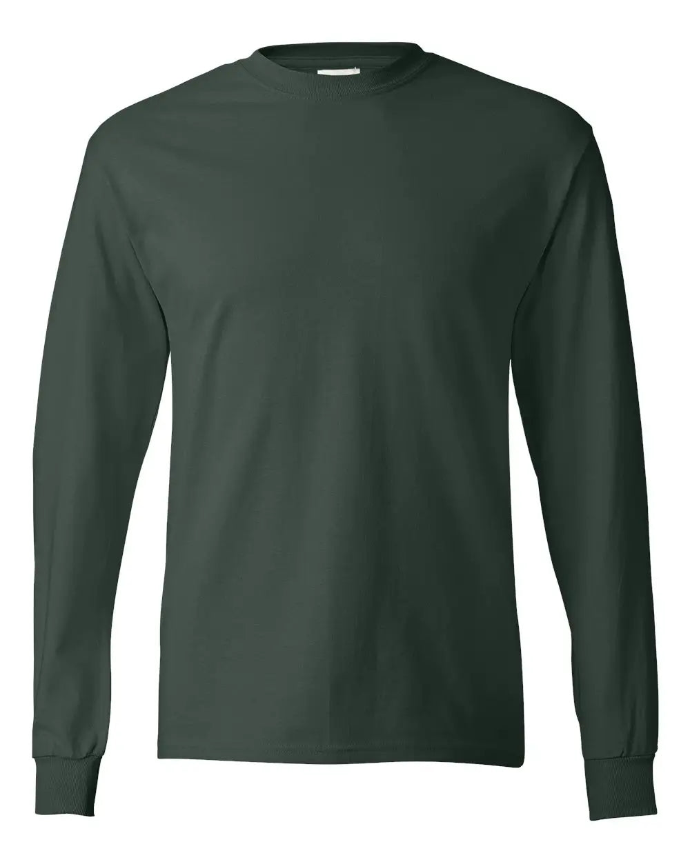Hanes 5586 Authentic Long Sleeve T-shirt - Deep Forest
