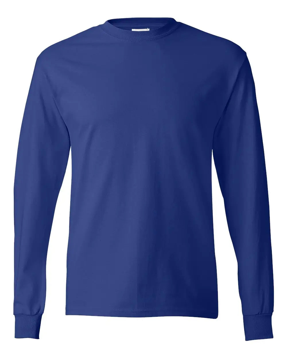 Hanes 5586 Authentic Long Sleeve T-shirt - Deep Royal - s
