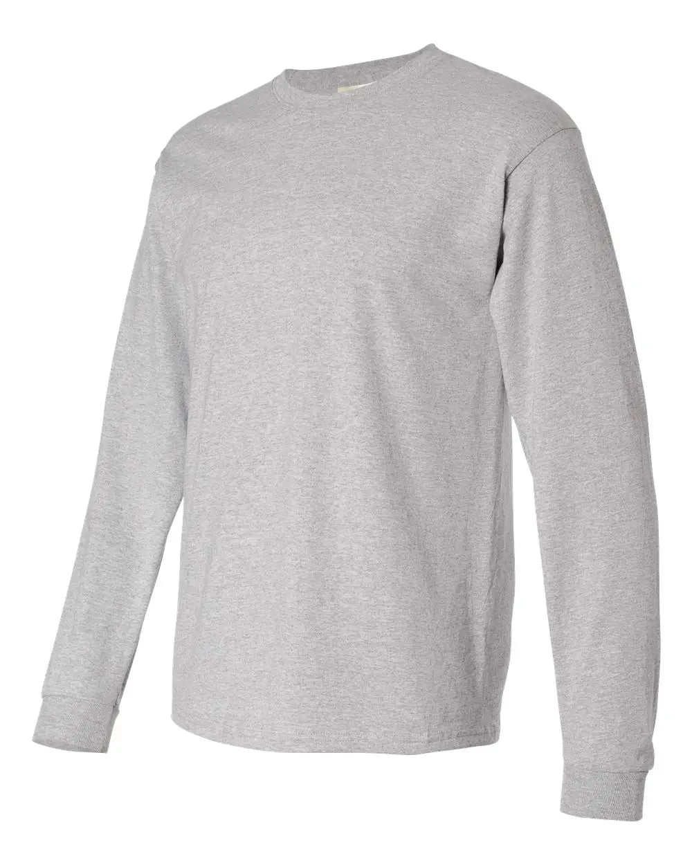 Hanes 5586 Authentic Long Sleeve T-shirt - Light Steel - Gray / s
