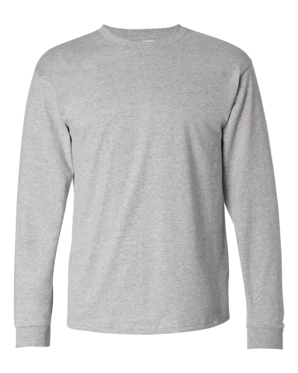 Hanes 5586 Authentic Long Sleeve T-shirt - Light Steel - Gray / s