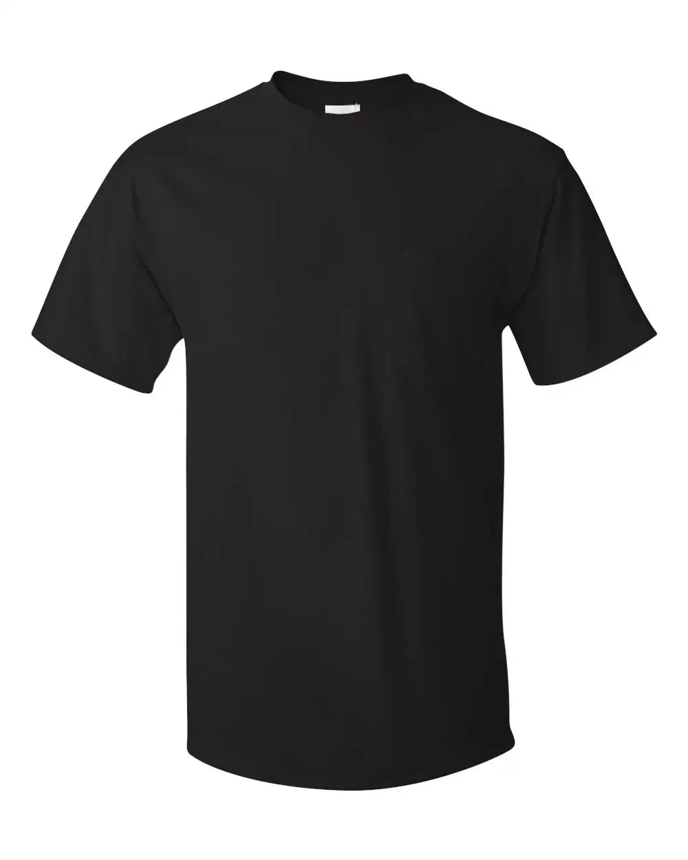 Hanes 5590 Authentic Pocket T-shirt - Black - s