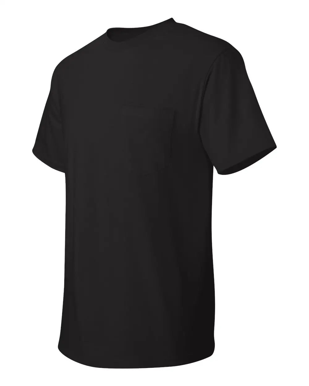 Hanes 5590 Authentic Pocket T-shirt - Black - s