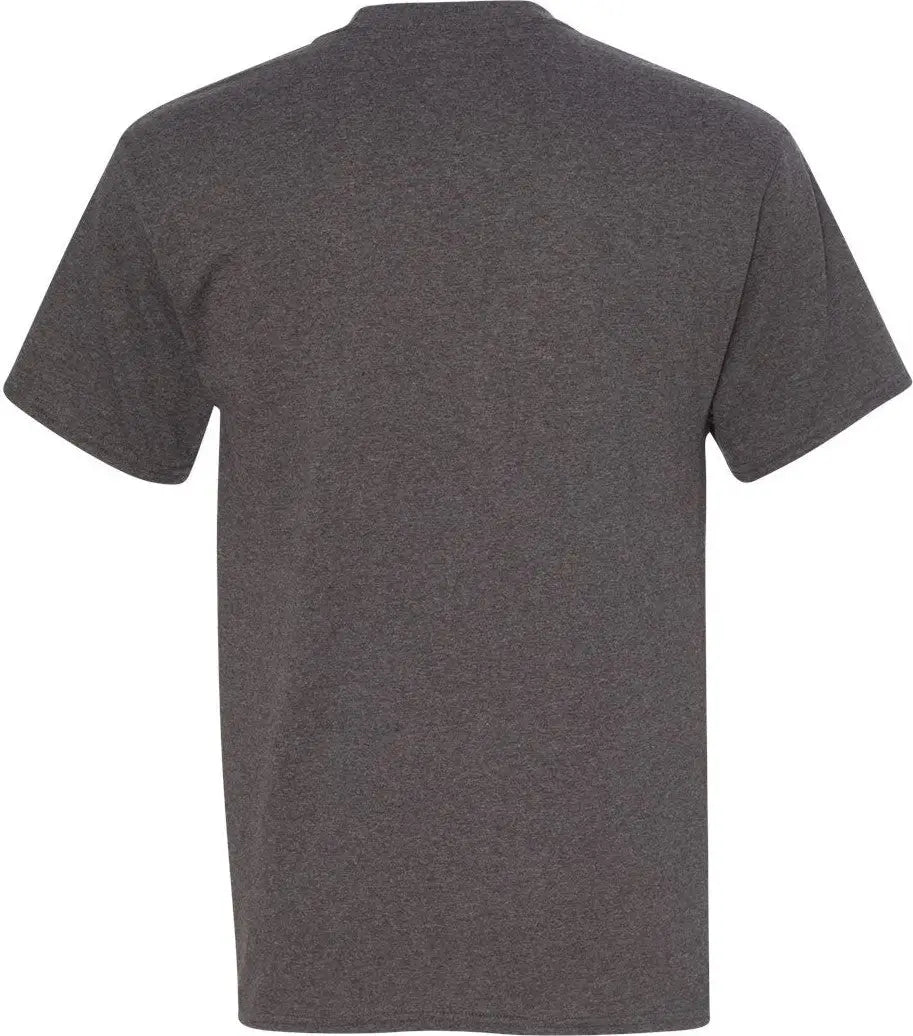 Hanes 5590 Authentic Pocket T-shirt - Charcoal Heather